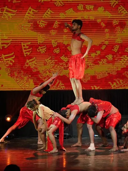 A human formation representing strength and devotion, a key element of our contemporary storytelling.