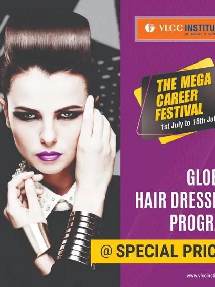 The Mega Career Festival is on! Get our Global Hair Dressing Program at a special price. This is your chance to enroll in one of our most popular courses.