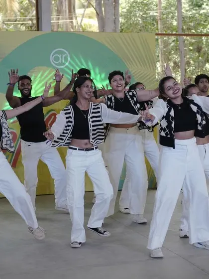 A performance from Spectra celebrating the fusion of dance and Indian cinema.