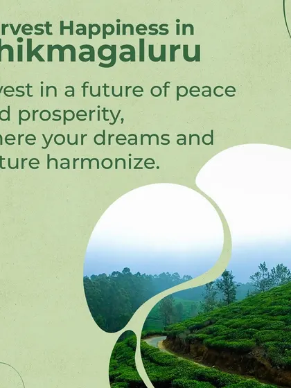 Harvest happiness in Chikkamagaluru. This region is the heart of our coffee estates, offering a future of peace and prosperity where your dreams and nature harmonize.