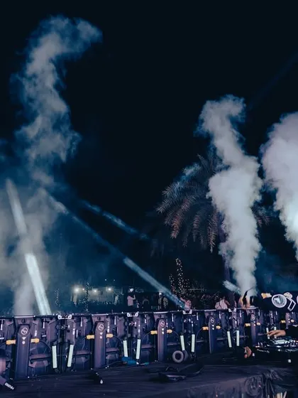 Lost in the music, surrounded by stage smoke and lights. This is where I feel most alive.