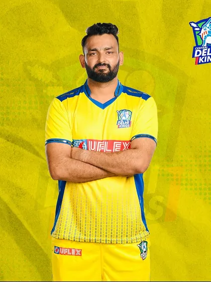 A professional portrait taken for the Delhi Premier League. My game face is always on, whether I am playing, coaching, or analyzing.