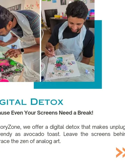 Your screens need a break, and so do you. We offer a digital detox that's as trendy as avocado toast. Leave the screens behind and embrace the zen of analog art.
