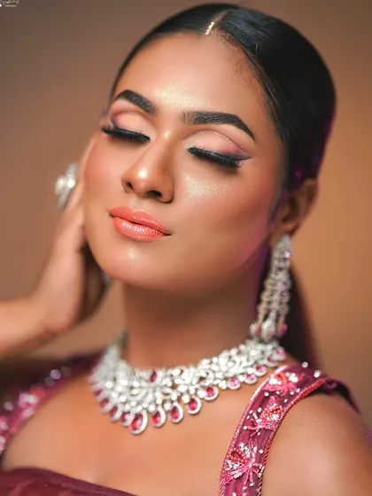 This extensive gallery features the incredible work from my student batches and creative photoshoots, covering a wide range of styles from traditional to high-fashion.