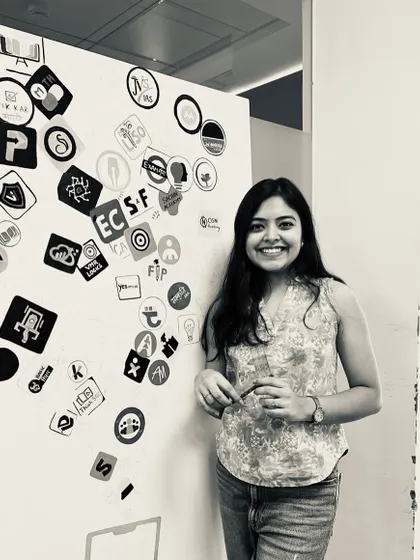 A black and white shot taken just as the AppX canvas project was completed. So excited to reveal the final colorful version!