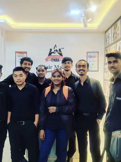 Students from our Mumbai branch ready for their first big event, putting their skills to the test in the real world.