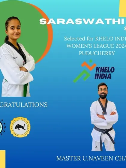 Well done to Saraswathi M, a senior student from our academy, for being selected to compete in the Khelo India Women's League 2024 in Puducherry.