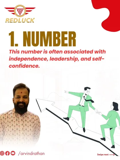Number 1 is linked to independence and self-confidence. It is the energy of a leader who is not afraid to stand alone and forge a new path.
