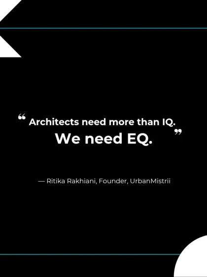 My belief is that architects need more than IQ. We need EQ. This principle guided our entire approach to the Plug & Play clinic, resulting in a space designed with empathy and heart.
