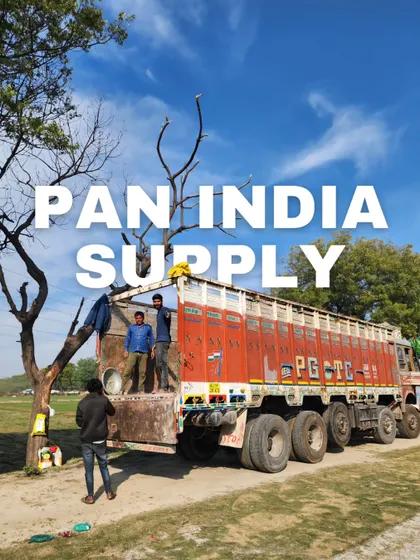 We deliver everywhere. This image emphasizes our commitment to Pan-India supply for all our turf and plant products.