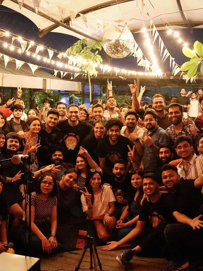 Did yesterday really happen? A group photo with the team and some of our most enthusiastic jammers after an incredible night.