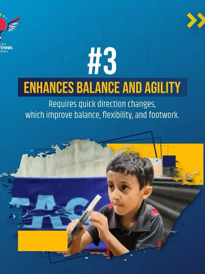 Benefit #3: Enhanced Balance and Agility. Table tennis requires constant, quick direction changes. Our training improves your balance, flexibility, and footwork, making you a more dynamic athlete on and off the court.