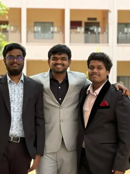 Three friends, three different styles. I have a wide selection of suits to match everyone's individual taste.