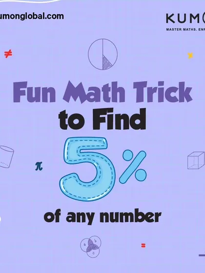 Here's a fun math trick for finding 5% of any number. We break it down into simple steps, showing that even complex-looking problems can be easy to solve.
