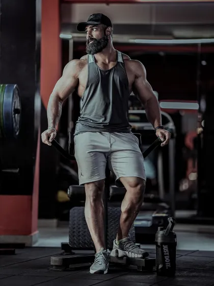A candid moment in the gym. The journey doesn't end until you decide to stop trying. Every day is another opportunity to work towards your goal.
