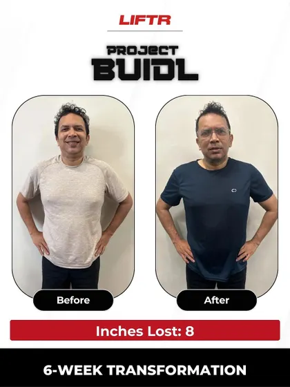An 8-inch loss in 6 weeks for our member Rimzi at the Colombo branch. This is the kind of progress that kickstarts a long-term fitness journey.