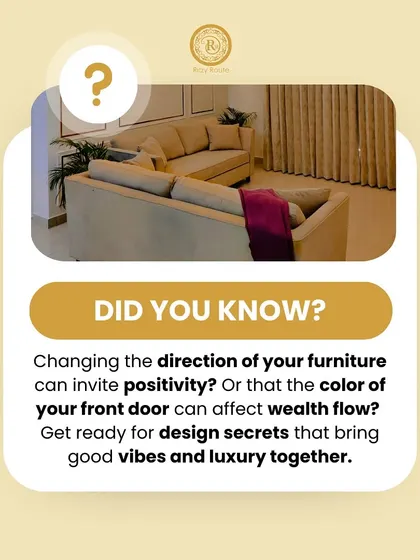 This post introduces the powerful concepts of Vastu Shastra in a modern context. It explains how simple changes, like adjusting furniture direction or choosing a specific front door color, can invite positivity and affect wealth flow, blending ancient wisdom with luxury design.