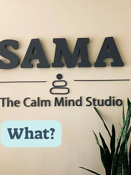 What does SAMA mean? It's a Sanskrit word for a state of calmness, tranquility, and perfect balance. This name reflects my core mission: to provide a premium space for yoga and mindfulness that helps you find your own SAMA.