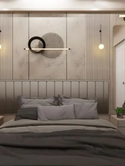 A duplicate of image 149, providing another look at the complete bedroom layout.