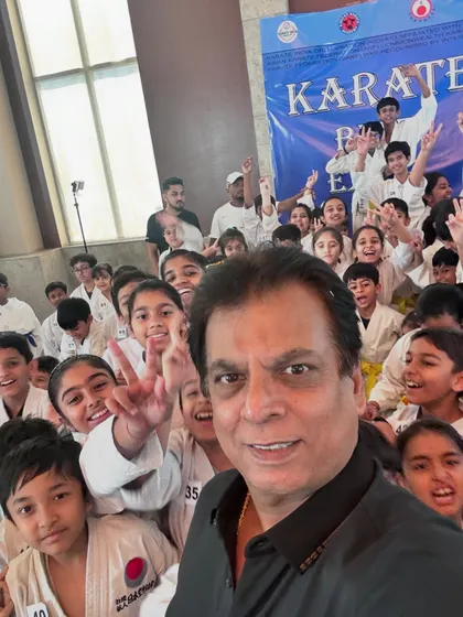 Capturing the excitement of the young karate students. These belt exams are an important milestone in their martial arts journey.