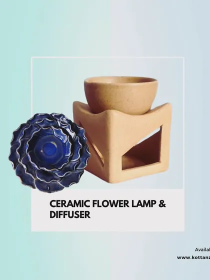 Our ceramic flower lamp and aroma diffuser are perfect additions to any festival hamper. We have a wide range of such items available for creating your own exclusive gift sets.