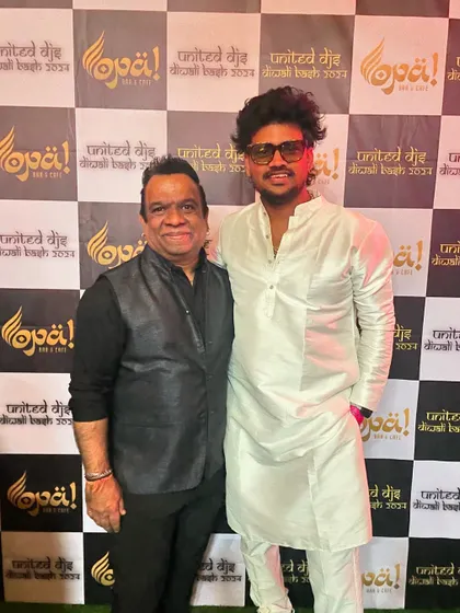 With the "God of House," DJ Ivan. It's an honor to meet and learn from the legends of the Indian DJ scene.