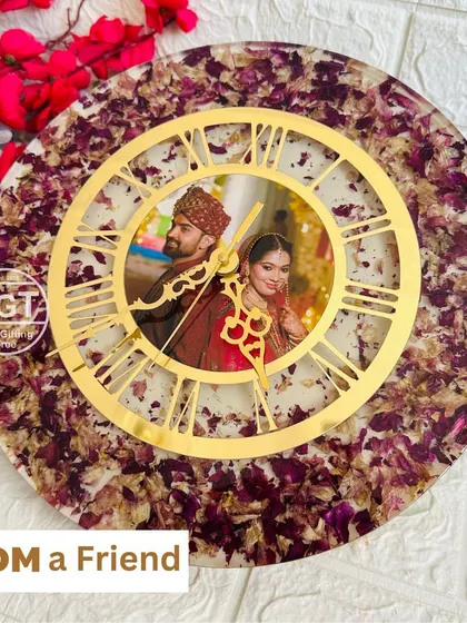 This shot is perfect for sharing with a friend who might be looking for a unique wedding or anniversary gift idea. It's a personal and handcrafted treasure.