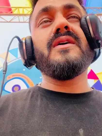 That post-Holi-gig feeling. It's messy, tiring, and absolutely worth it for the incredible energy and fun.