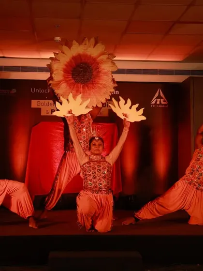 A vibrant performance for a corporate product launch. Our dancers use creative props to make the show visually engaging and memorable.