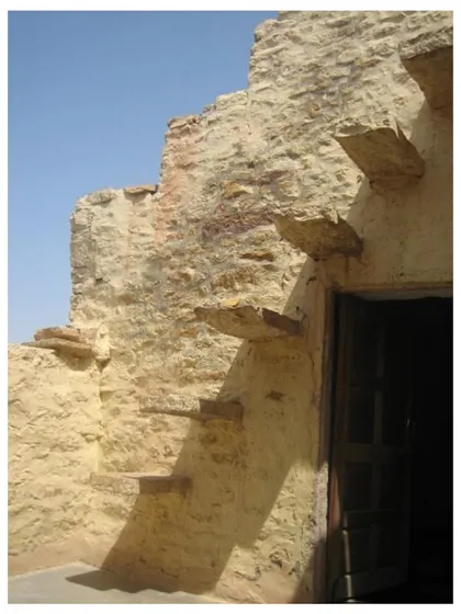This project was inspired by my travels in Rajasthan, where I observed vernacular stone steps built directly into earthen walls, an idea I reinterpreted here in a modern context.
