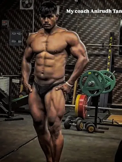 My athlete, my pride. This is the classic physique we build through relentless training and expert posing guidance.