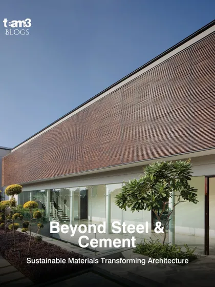 Our blog, "Beyond Steel & Cement," explores the use of sustainable materials in modern architecture. We believe integrating innovative solutions like AAC blocks and green pavers is essential for building a greener future.