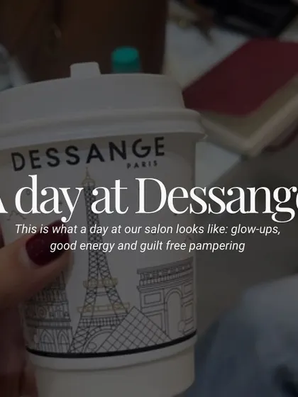 This is what a day at our salon looks like: glow-ups, good energy, and guilt-free pampering, all starting with a coffee from our curated menu.