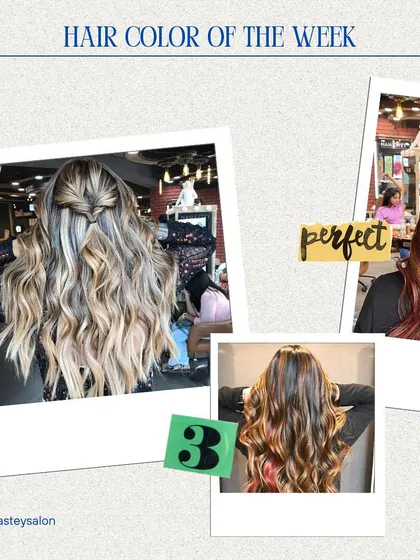 More hair color inspiration. From soft blondes to rich brunettes, balayage offers endless possibilities.