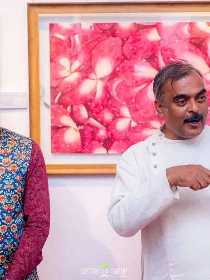 As a chief guest at the Fusion Art Exhibition, I had the pleasure of sharing insights with fellow artists. Mentorship is about being an active part of the art community.