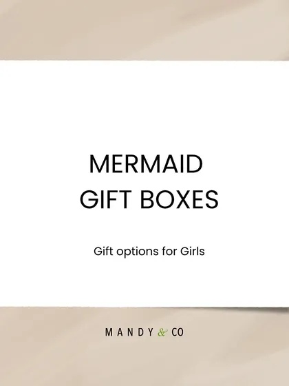 An introduction to my Mermaid Gift Box collection, perfect for creating magical, customized gifts for girls.