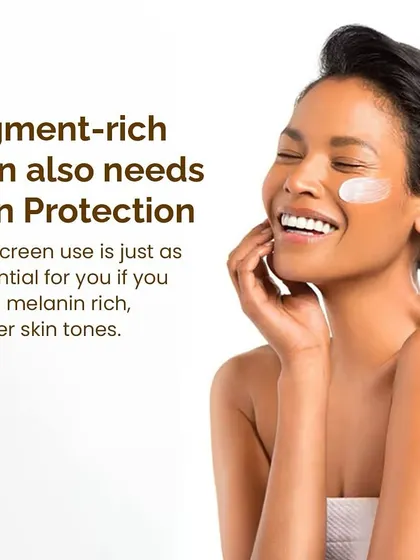 It is a dangerous myth that melanin-rich skin does not need sun protection. All skin tones are susceptible to sun damage and skin cancer, making daily sunscreen use essential for everyone.