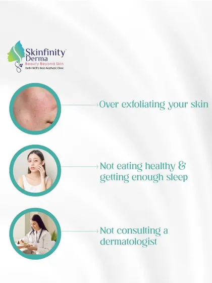 Are you making these skincare mistakes? This post highlights common errors like over-exfoliating, poor diet, and not consulting a dermatologist, which can prevent you from achieving your skin goals.