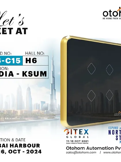 We will be at the Expand North Star event at GITEX GLOBAL in Dubai. As a trusted home automation provider, we are excited to showcase our latest innovations at the world's biggest startup event.