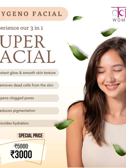 Experience our 3-in-1 Super Facial. OxyGeneo+ provides an instant glow, removes dead cells, opens clogged pores, reduces pigmentation, and provides deep hydration.