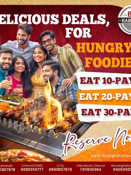 Delicious deals for hungry foodies. Gather your squad and enjoy our group offers like 'Eat 10 Pay 9' and 'Eat 20 Pay 18'.
