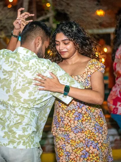 A beautiful Bachata embrace. The connection and emotion are what make this dance so special.