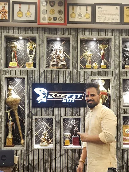Work hard for your dream. Standing in front of my wall of achievements. It all starts with a goal.
