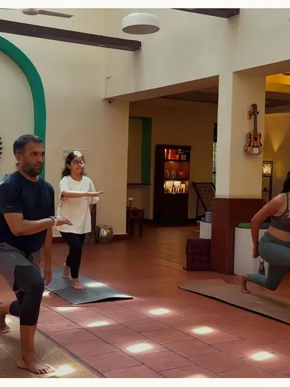 A snapshot from a phenomenal WARRIOR workout at the gorgeous Hey Brewty studio. This class will have your quads shivering and your spirit soaring. It's a 11/10 workout experience.
