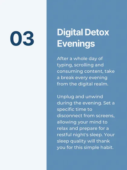 My five daily habits for a happy life include decluttering, gratitude, digital detox, mindful breathing, and evening reflection.