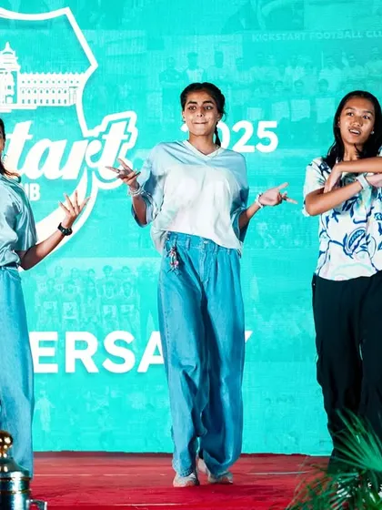 Our players showcase their talents off the pitch with a dance performance at our 9th Anniversary Gala. We encourage and celebrate the diverse skills of everyone in our family.