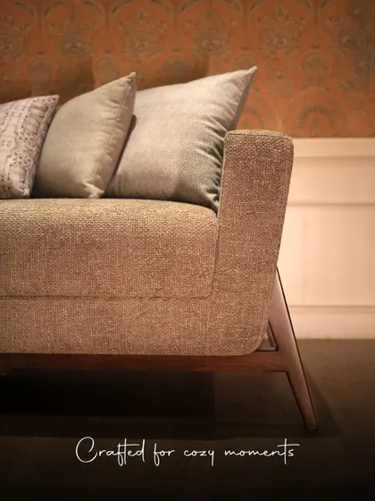 Additional views of our custom sofas and sectionals, showcasing different angles, fabrics, and settings to help you visualize the possibilities for your own home.