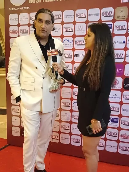 On the red carpet at the Delhiites Food & Nightlife Awards. These events are a wonderful celebration of the hospitality industry in our city.