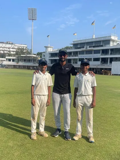 With my boys, Aayush and Aarya, at the CCI. This is just the beginning of a long career for them, and they deserve all the success that comes their way.