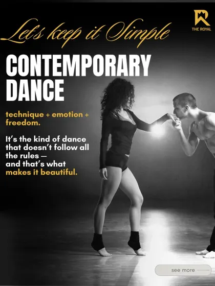 Keeping it simple: contemporary is about technique, emotion, and freedom.